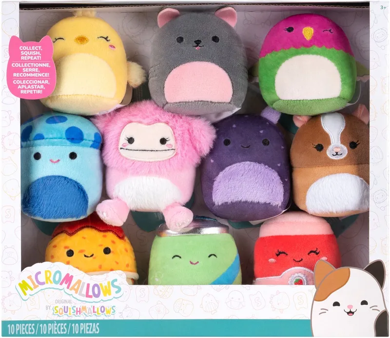 knuffel pluche Micromallows herfst 10-delig verzamelset. by Squishmallows in Multicolour – product photo