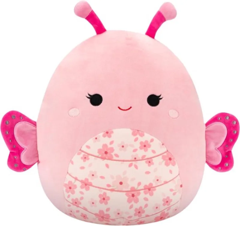 Roze Vlinder Pluche Knuffel 20 cm van Squishmallows in Mogo – productfoto