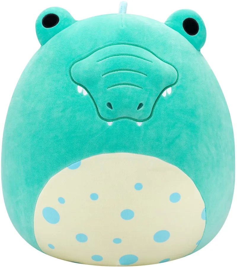 Tortuga - Teal Alligator W/Spotted Belly - 40cm pluche från Squishmallows i Turkos – produktbild