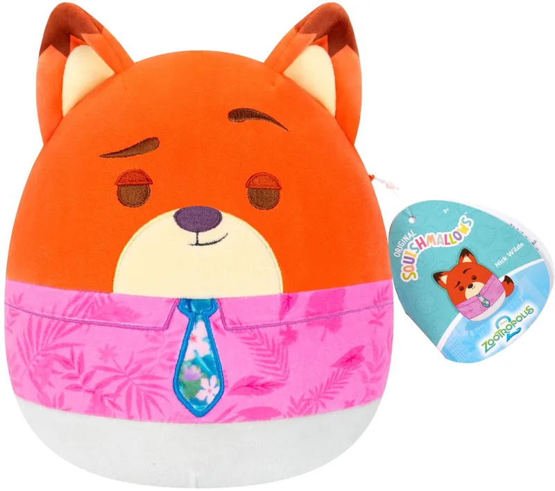 Zootopia - Nick Wilde - 20cm pluche fra Squishmallows i Flerfarvet – produktbillede