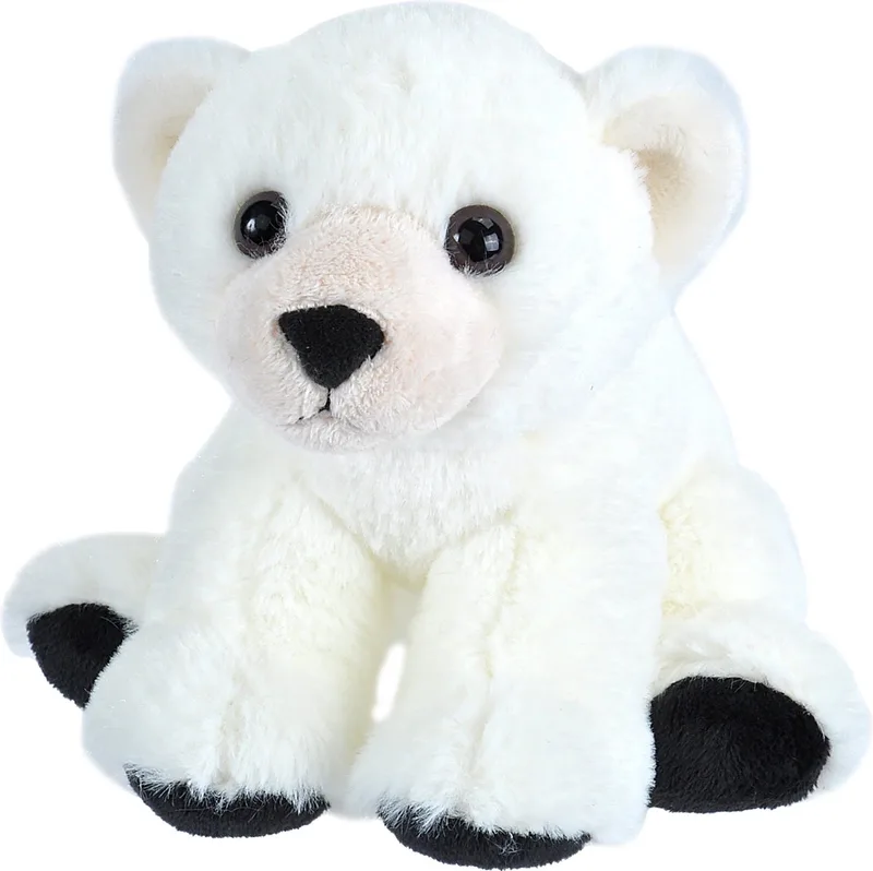ijsbeer knuffel - 20 cm - Pluche - berenknuffels - knuffeldieren - beren von Wild Republic in Weiß – Produktfoto