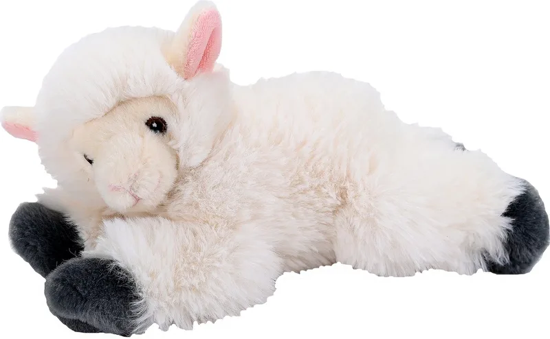 Knuffel - Schaap - lammetje - pluche - dieren knuffels - 18 cm van Wild Republic in Meerkleurig – productfoto