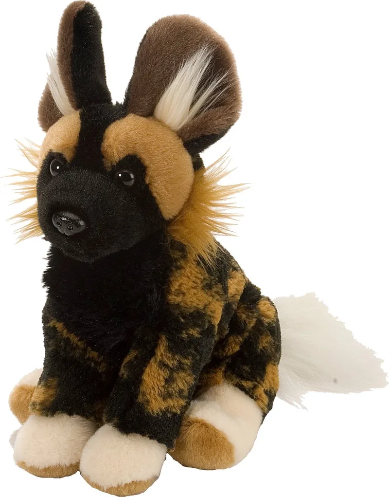pluche - hyena dieren knuffel - zwart/bruin - 20 cm - dieren thema von Wild Republic in Braun – Produktfoto