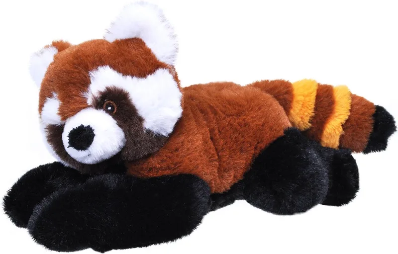 Pluche knuffel dier rode panda beer - 24 cm - Panda knuffels von Wild Republic in Rot – Produktfoto