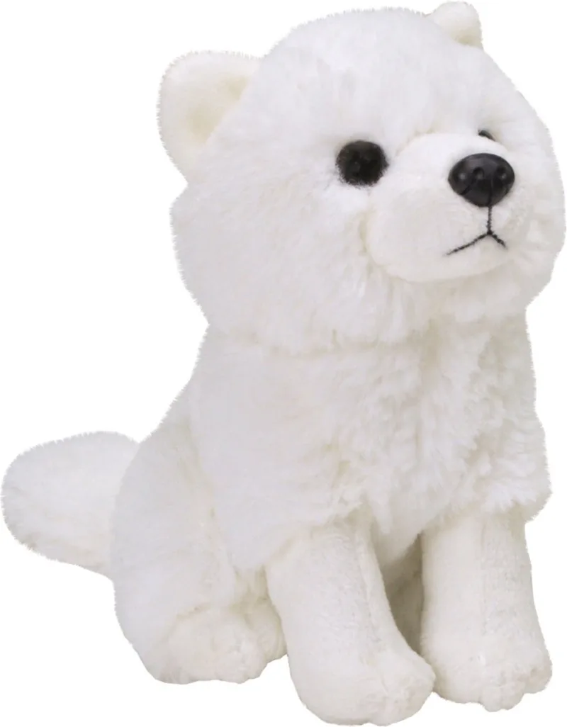 pluche poolvos - knuffeldier - wit - 13 cm - zittend - pool knuffeldier de Wild Republic en Multicolore – photo du produit