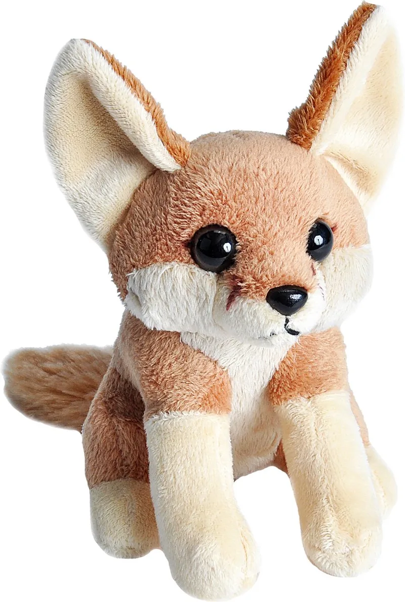 Woestijnvos Knuffel - 13cm - pluche Fennec vos - Dieren knuffels van Wild Republic in Beige – productfoto