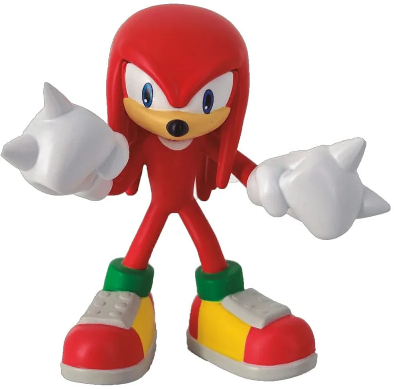Sonic the Hedgehog Mini Figurine - Knuckles the Echidna van Comansi – productfoto