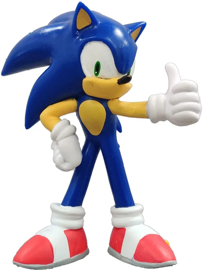 Sonic the Hedgehog Mini Figurine - Sonic The Hedgehog (Thumbs Up) de Comansi – photo du produit
