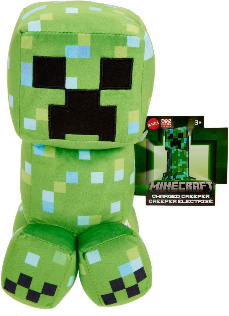 Minecraft Soft Collectible Pluche - Charged Creeper von Mattel – Produktfoto