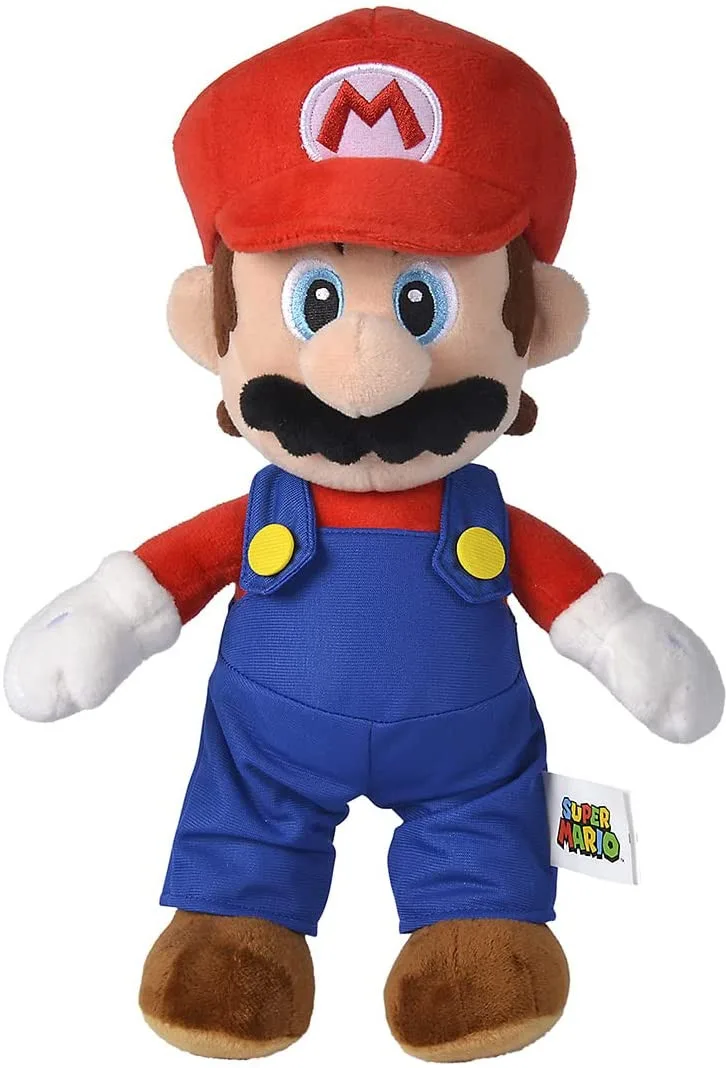 Super Mario Pluche - Mario (32cm) von Simba Toys – Produktfoto