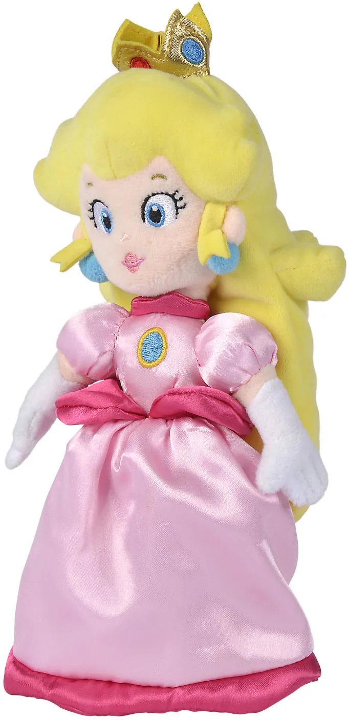 Super Mario Pluche - Princess Peach (27 cm) von Simba Toys – Produktfoto