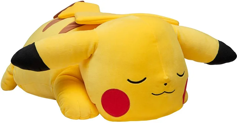 Pokemon Pluche - Sleeping Pikachu (45cm) van TOMY – productfoto