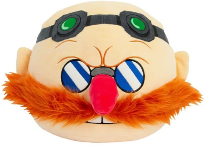 Sonic the Hedgehog Pluche - Mocchi Mocchi Large Eggman Head van Tomy – productfoto