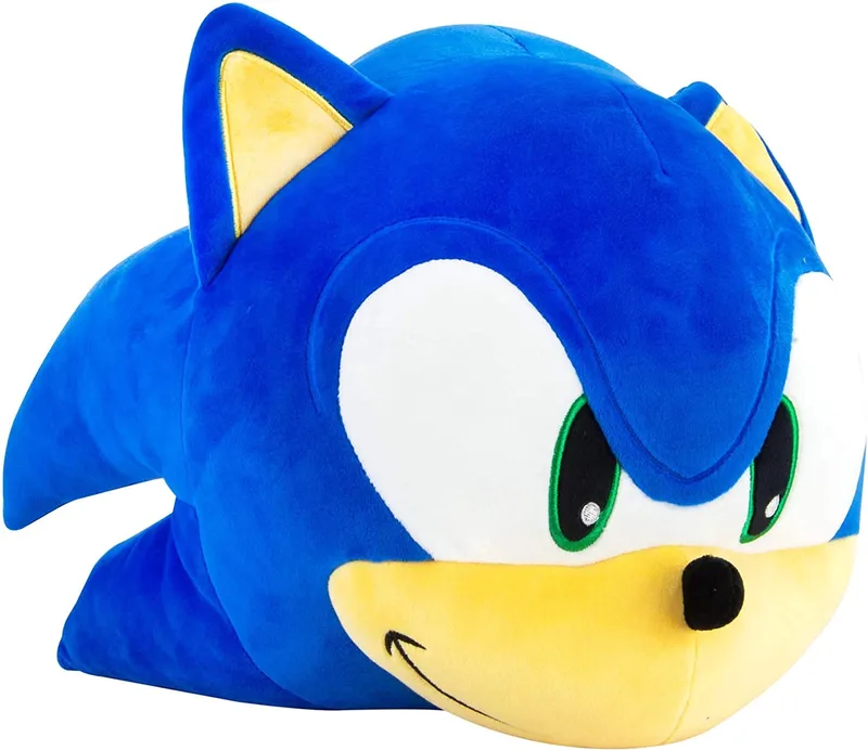 Sonic the Hedgehog Pluche - Mocchi Mocchi Large Sonic Head de TOMY – photo du produit