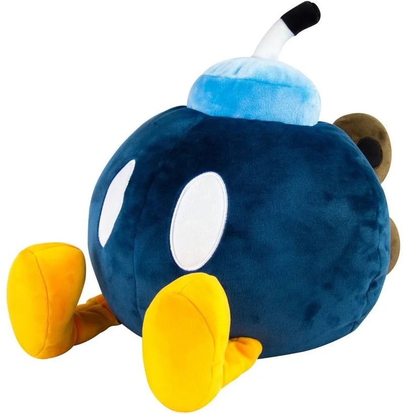 Super Mario Pluche - Mocchi Mocchi Large Bob-Omb von Tomy – Produktfoto