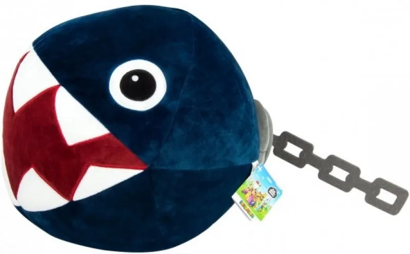 Super Mario Pluche - Mocchi Mocchi Large Chain Chomp van TOMY – productfoto