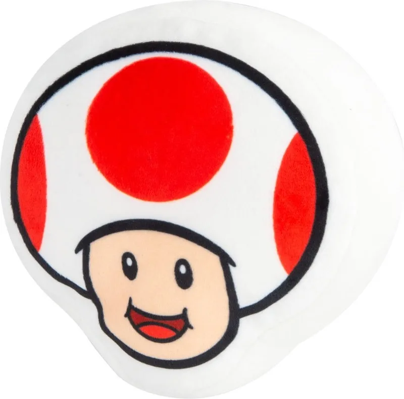 Super Mario Pluche - Mocchi Mocchi Red Toad fra Tomy – produktbillede