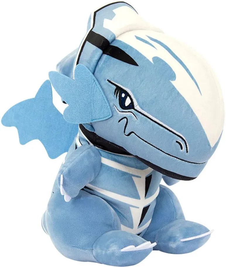 Yu-Gi-Oh! Mega Pluche - Blue-Eyes White Dragon van TOMY – productfoto