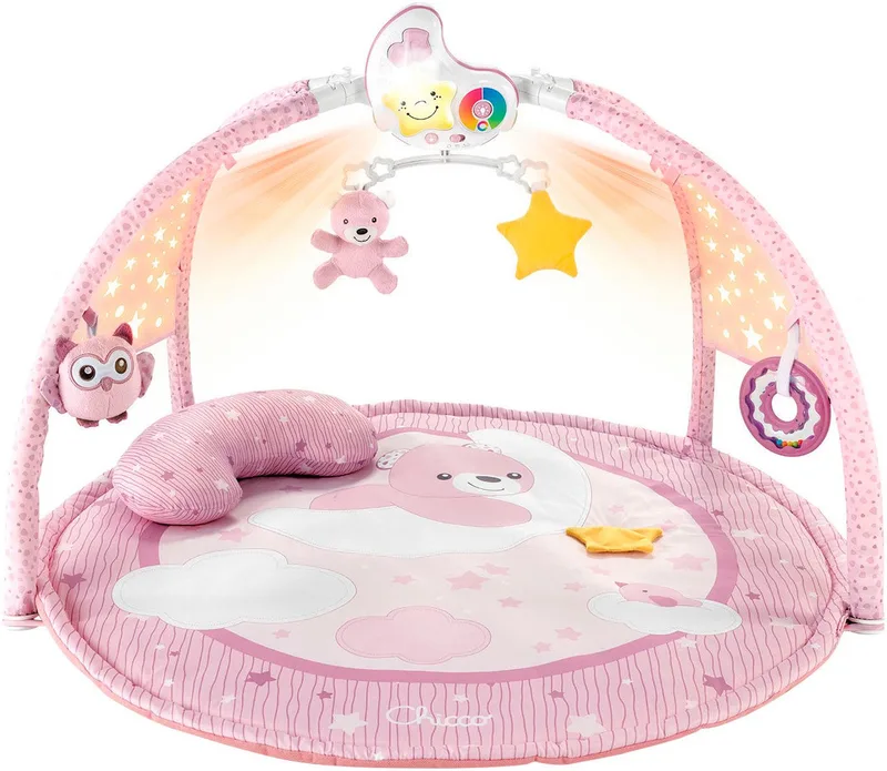 Baby Gym Farbspiel Gym, Pink, mit Projektionen und Melodien von Chicco in Rosa – Produktfoto