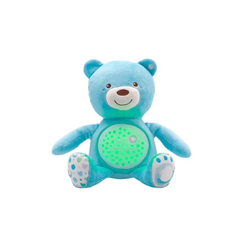 Projecteur En Peluche Pour Bébé Ours de Chicco en Bleu clair, 340 × 180 × 110 mm – photo du produit