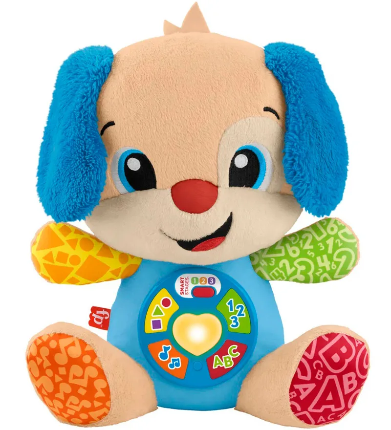Knuffel m. Geluid - 28 cm - Lachen & Leren Smart St de Fisher-Price – photo du produit