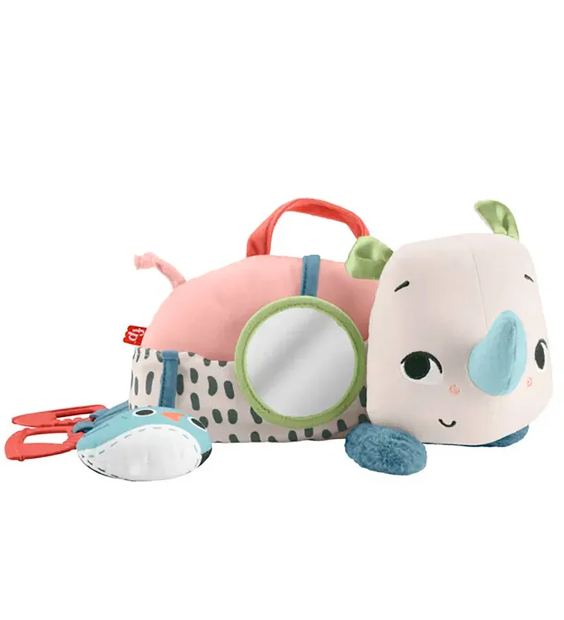 Knuffel - Planeet Friends Buiktijd Neushoorn by Fisher-Price – product photo