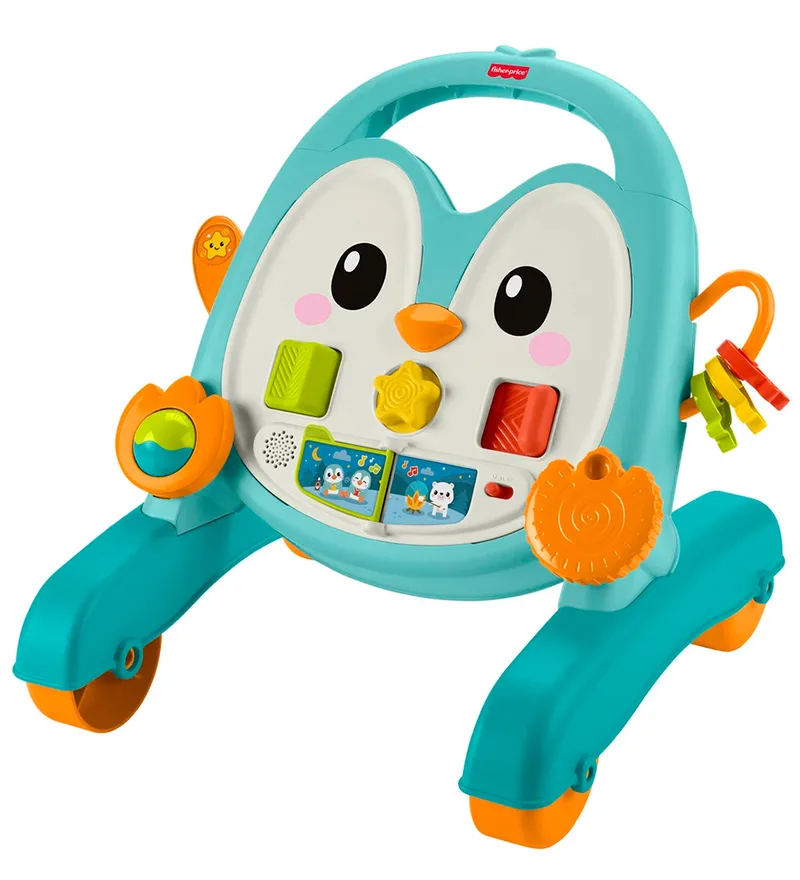 Loopwagen - 2-in-1 Muzikale Penguin Activiteitenloo by Fisher-Price – product photo