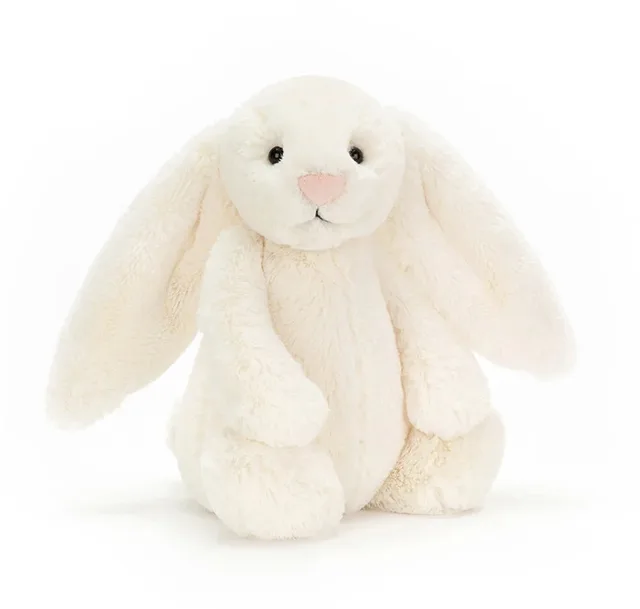 Knuffels - Bashful Cream Bunny - Crémewit - Konijn - Knuffel - Voor alle leeftijden - 31 cm