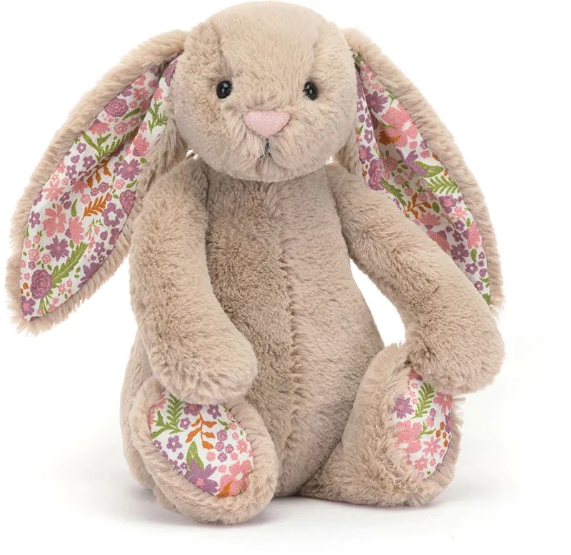 Knuffels - Blossom Beige Bunny Petal - Konijn - Beige - Knuffel - 18 cm - Voor alle leeftijden von Jellycat in Beige – Produktfoto