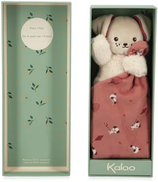 Carre Douceur - Knuffeldoekje - Hond - Steenrood van Kaloo in Hond Steenrood – productfoto 1 van 6