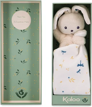 Weißes Kaninchen Schmusetuch 17 Cm von Kaloo in Konijn Wit – Produktfoto 1 von 6