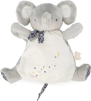 handpop olifant - knuffelpop voor fantasierijk spel. fra Kaloo i Flerfarvet – produktbillede 1 af 3
