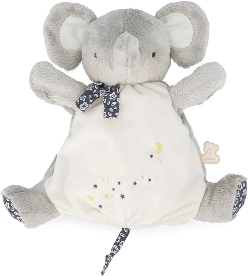handpop olifant - knuffelpop voor fantasierijk spel. by Kaloo in Multicolour – product photo