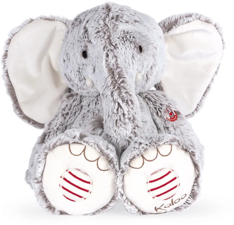 knuffel olifant groot - zacht speelgoed voor kinderen. de Kaloo en Multicolore – photo du produit