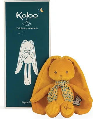 Lapinoo - Knuffel - Konijn - Kleur geel - 35 cm. de Kaloo en Oker – photo du produit 1 sur 6