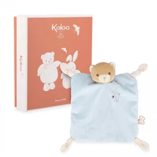 Teddybeer - Knuffeldoekje fra Kaloo i Blå – produktbillede 1 af 3