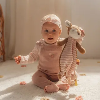 Knuffeldoekje knuffel Hert - Fairy Garden van Little Dutch in Meerkleurig – productfoto 4 van 4