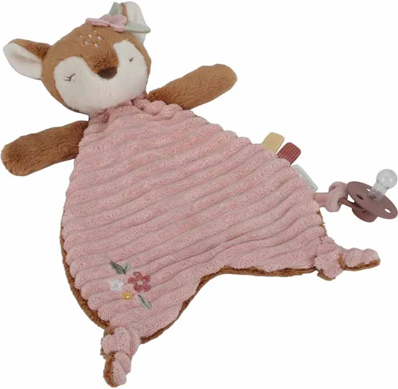 Knuffeldoekje knuffel Hert - Fairy Garden van Little Dutch in Meerkleurig – productfoto 1 van 4