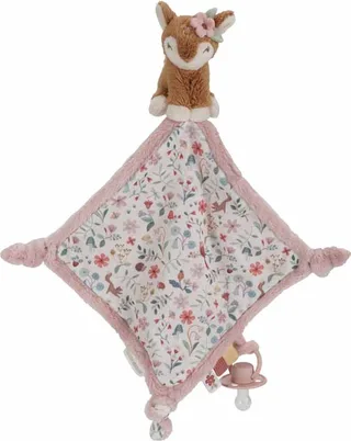 Cuddle cloth print Deer - Fairy Garden von Little Dutch in Rosa – Produktfoto 1 von 4