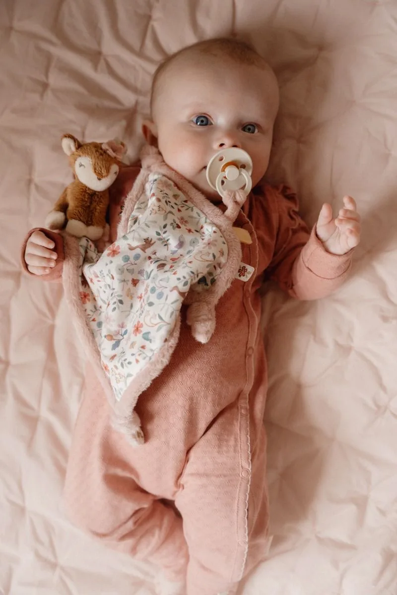 Cuddle cloth print Deer - Fairy Garden von Little Dutch in Rosa – Produktfoto 4 von 4