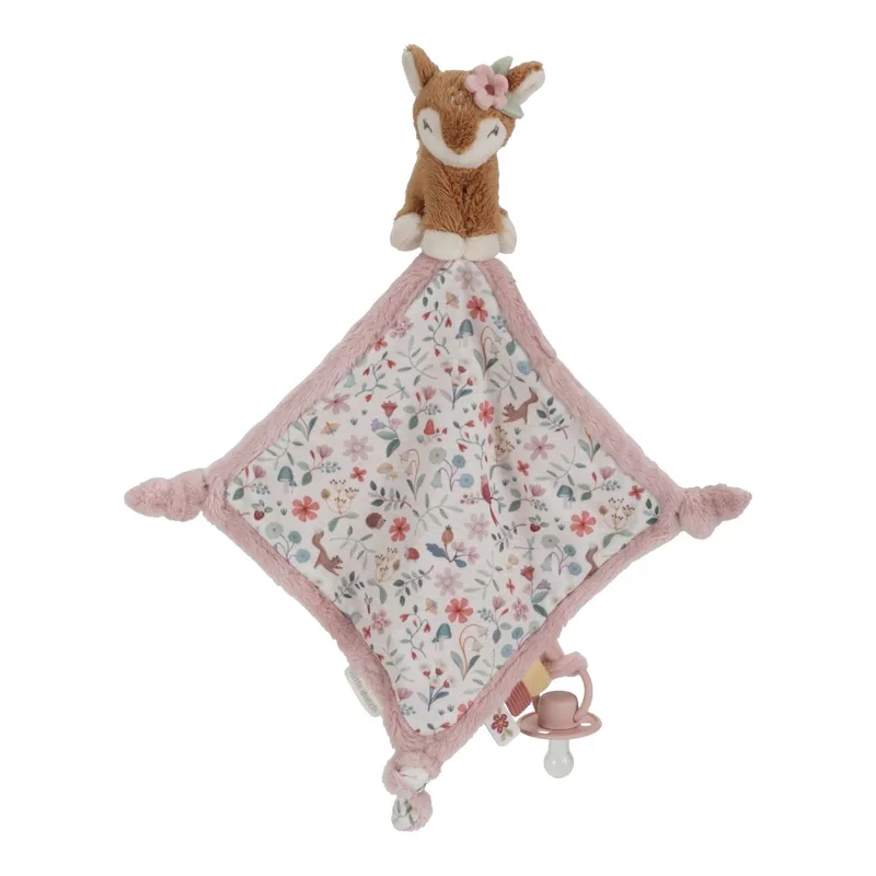 Cuddle cloth print Deer - Fairy Garden von Little Dutch in Rosa – Produktfoto 2 von 4