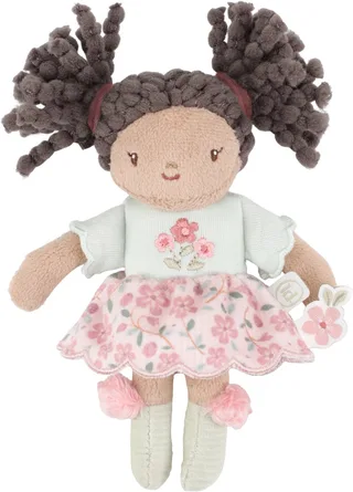 Knuffelpop - Evi - 10 cm van Little Dutch in Groen – productfoto 1 van 2