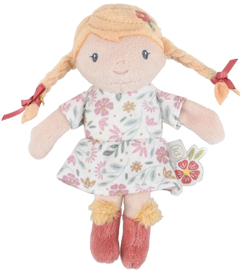 Knuffelpop - Julia - 10 cm by Little Dutch in Pink – product photo