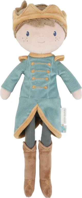 Knuffelpop – Prins Jim – 35 cm van Little Dutch in Groen – productfoto 1 van 2