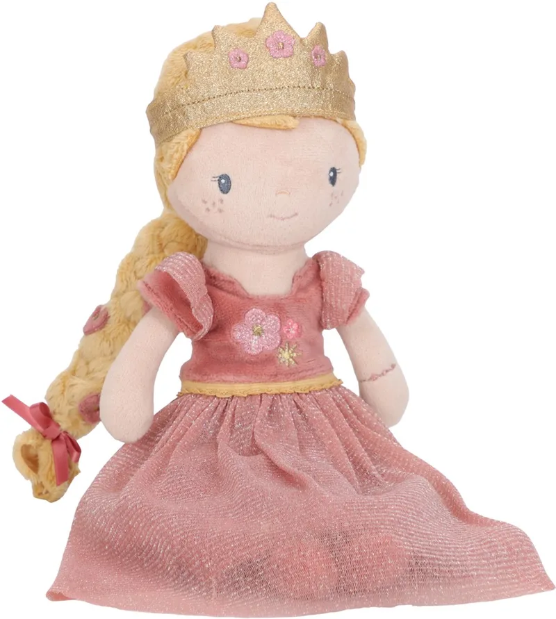 Knuffelpop - Prinses Julia - 35 cm by Little Dutch in Pink – product photo