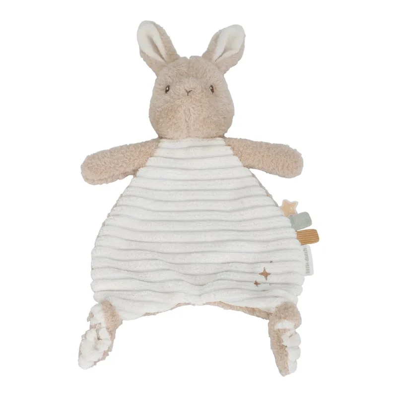 Newborn Naturals Bunny Knuffeldoek by Little Dutch in Natural – product photo 2 of 2