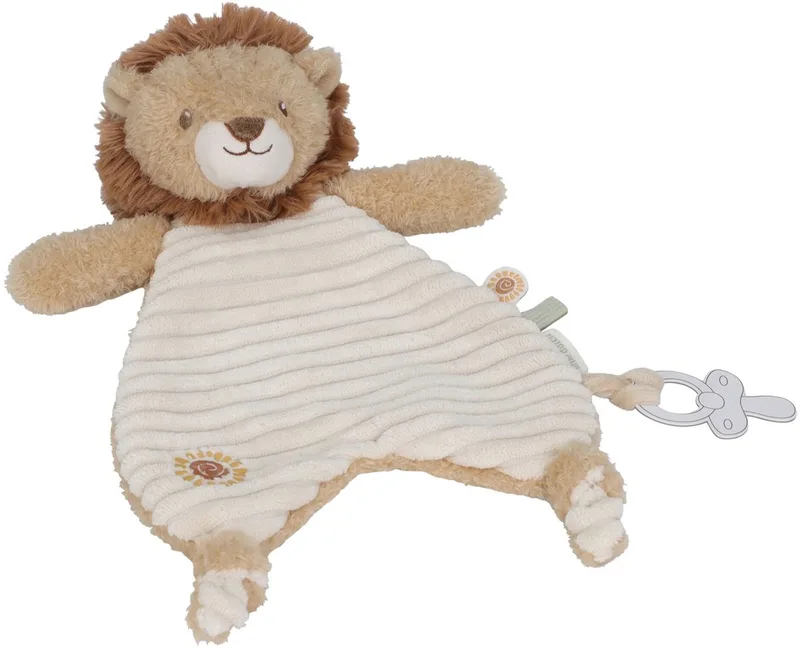Safari Friends Knuffeldoekje Leeuw by Little Dutch in Beige – product photo
