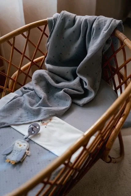 Speendoekje - Forest Friends van Little Dutch in Blauw – productfoto 3 van 4