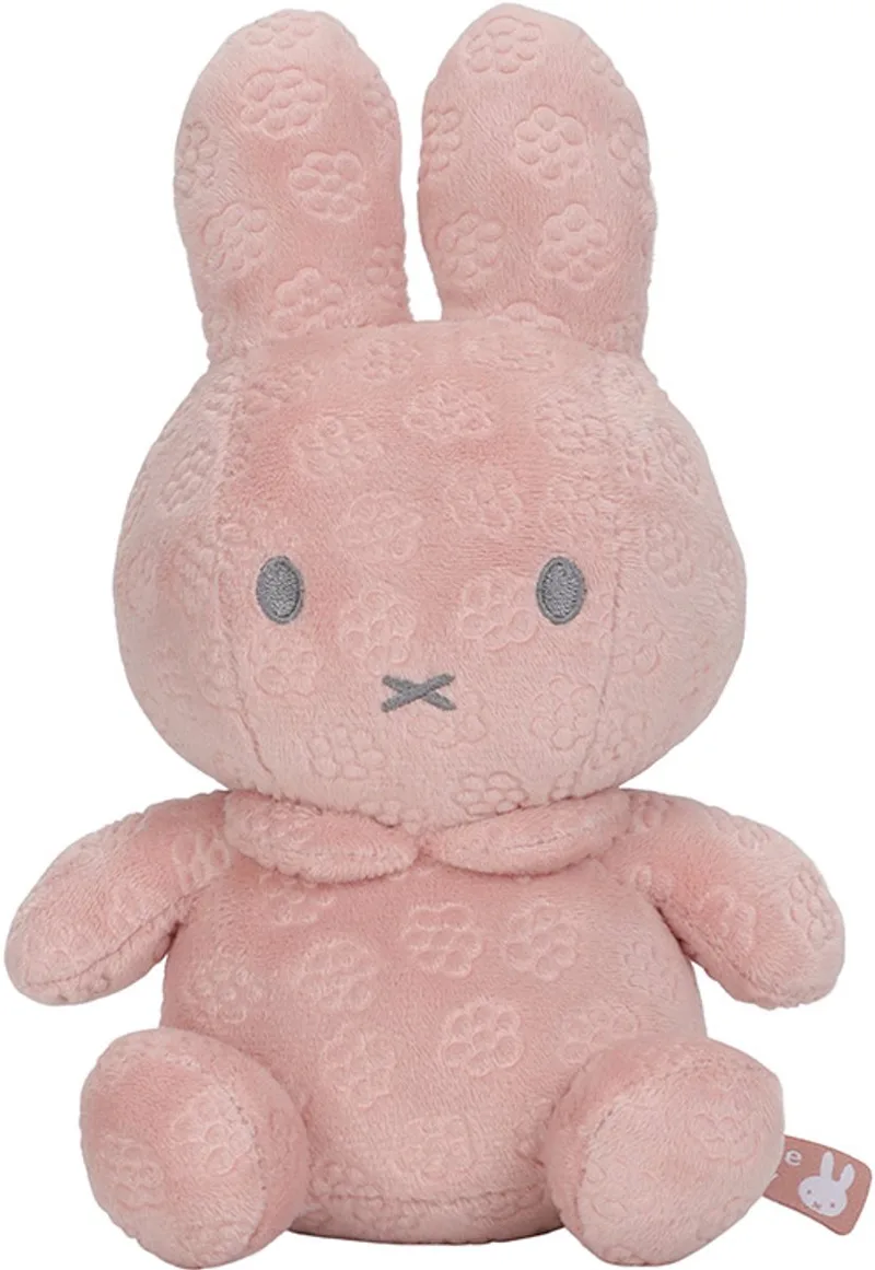 Nijntje knuffel - 20cm - pink flower de Tiamo en Rose – photo du produit