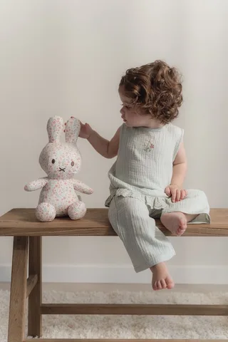 Nijntje x Little Dutch - All-Over Knuffel - 30 cm - Lucky Blossom van Tiamo in Meerkleurig – productfoto 2 van 4
